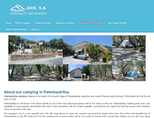 Tablet Screenshot of campingpaleokastritsa.com